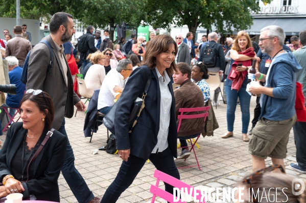 Anne Hidalgo au Campus 21 du PS.