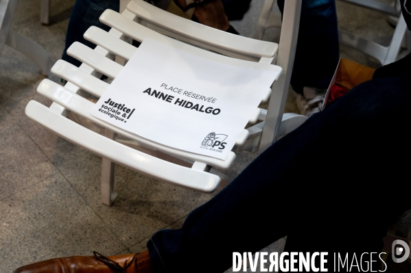 Anne Hidalgo au Campus 21 du PS.