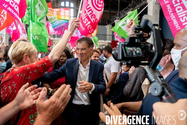 Anne Hidalgo au Campus 21 du PS.