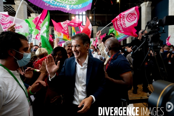 Anne Hidalgo au Campus 21 du PS.