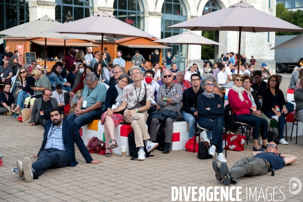 Anne Hidalgo au Campus 21 du PS.