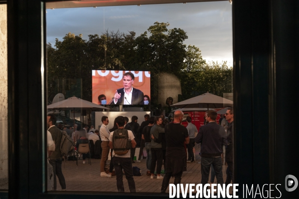 Anne Hidalgo au Campus 21 du PS.