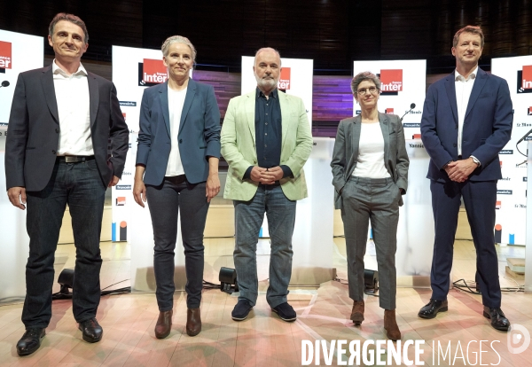 Premier Débat Primaire EELV sur France Inter