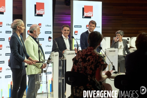 Premier Débat Primaire EELV sur France Inter