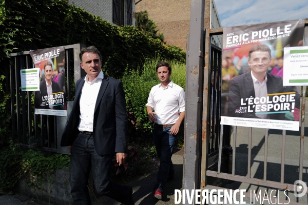 Eric Piolle en campagne pour la presidentielle 2022