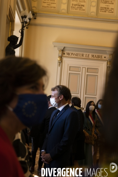 Macron à Marseille jour 1