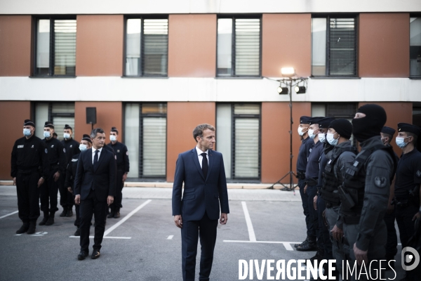 Macron à Marseille jour 1