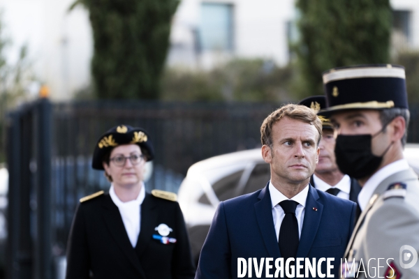 Macron à Marseille jour 1