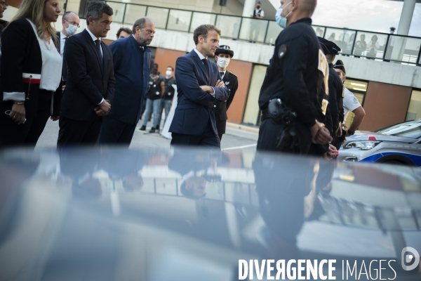 Macron à Marseille jour 1