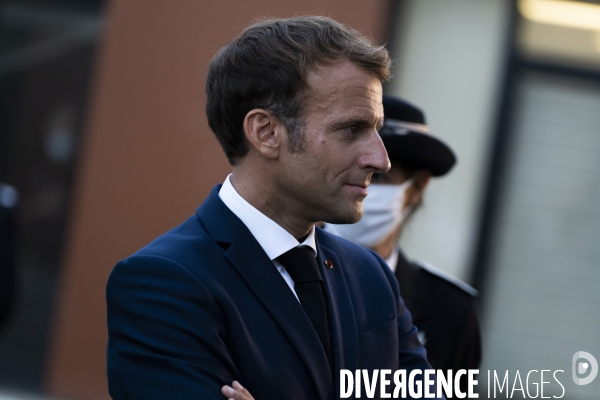 Macron à Marseille jour 1