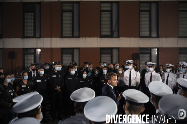 Macron à Marseille jour 1