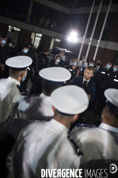 Macron à Marseille jour 1