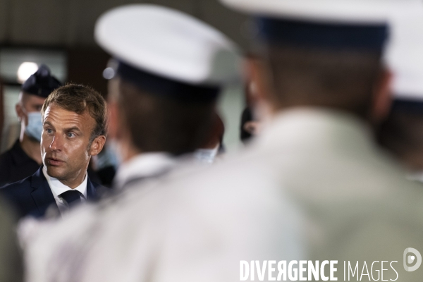 Macron à Marseille jour 1