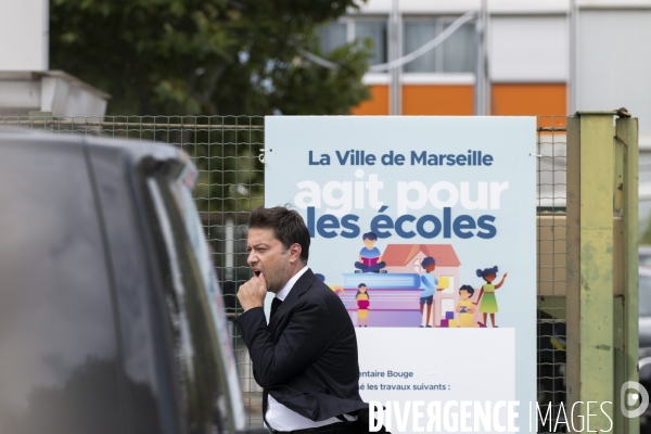 Macron à Mareille jour 2: Les écoles