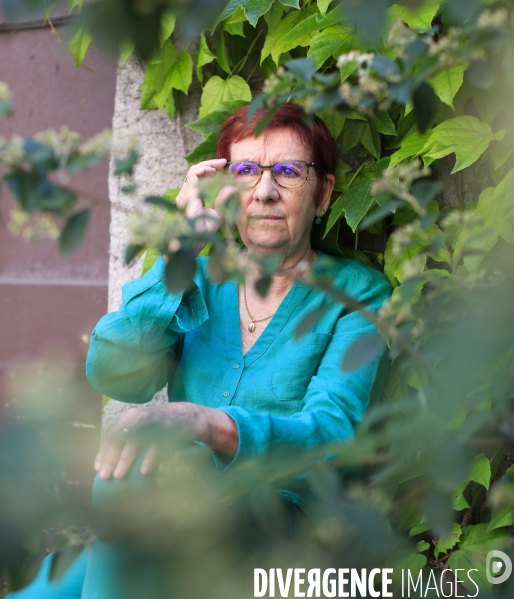 Nice le 19/06/2020 Teresa Maffeis militante pour la defense  des personnes en difficulté, cofondatrice de l Association pour la Démocratie à Nice.