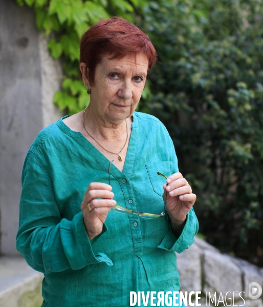 Nice le 19/06/2020 Teresa Maffeis militante pour la defense  des personnes en difficulté, cofondatrice de l Association pour la Démocratie à Nice.