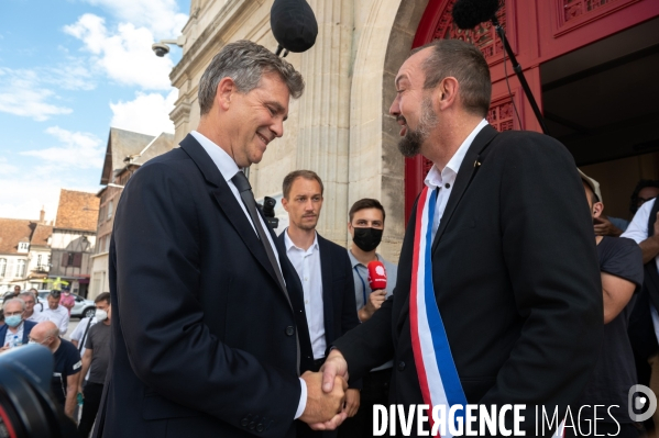 Arnaud Montebourg. Candidat à l Elysée.