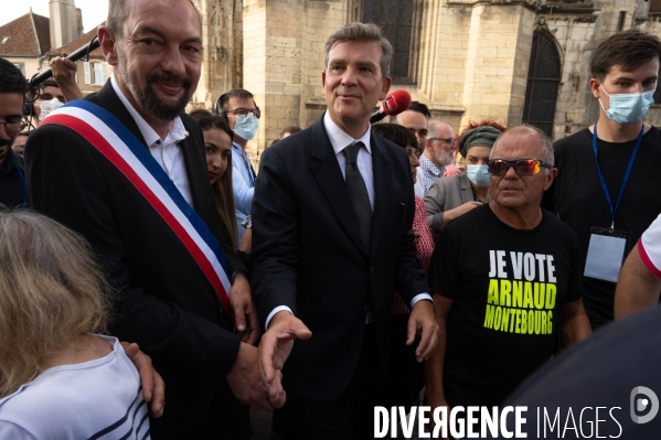 Arnaud Montebourg. Candidat à l Elysée.