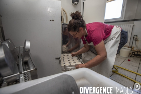 La dernière ferme fromagère de Ceillac.