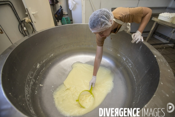 La dernière ferme fromagère de Ceillac.