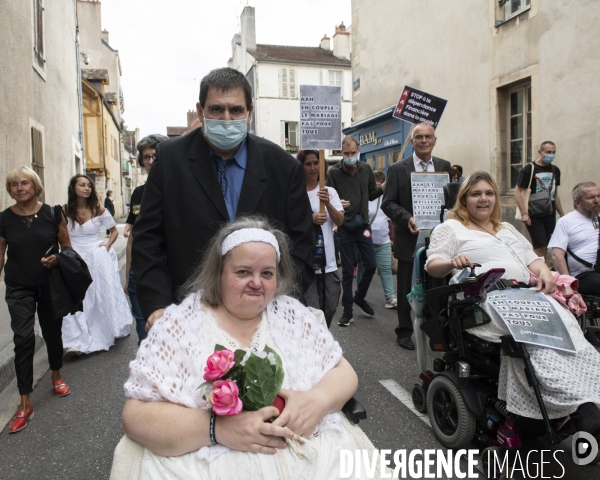 Manif Déconjugalisation AAH