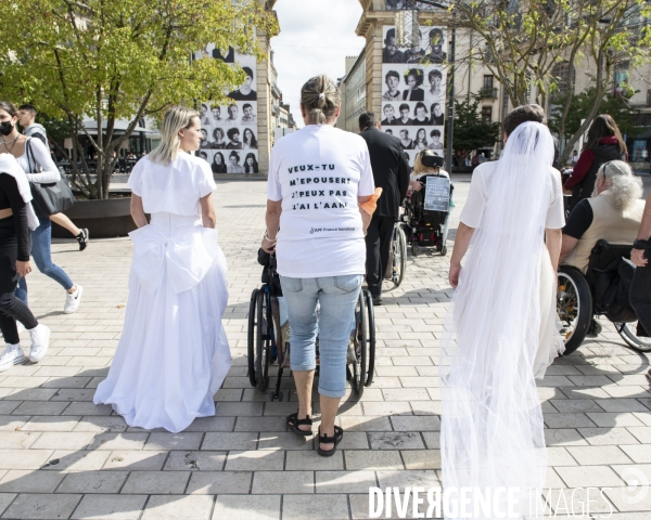 Manif Déconjugalisation AAH