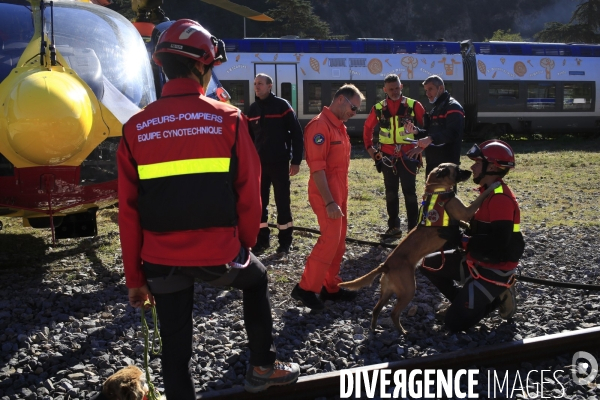 Au lendemain du passage de la tempête Alex le 2/10/2020 un pont aérien est mis en oeuvre pour évacuer les sinistrés et acheminer vivres et matériels. Environ 30 hélicoptères et 300 rotations quotidienne