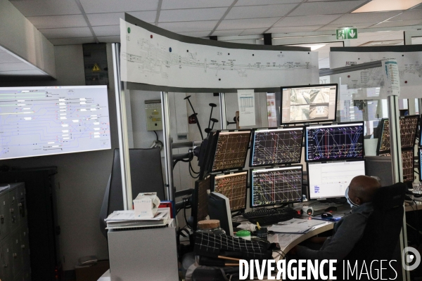 SNCF - VISITE DU PAR - Poste d aiguillage et de régulation