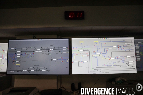 SNCF - VISITE DU PAR - Poste d aiguillage et de régulation