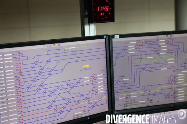 SNCF - VISITE DU PAR - Poste d aiguillage et de régulation