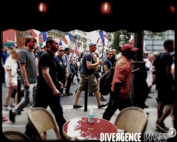 Manifestation contre le Passe sanitaire