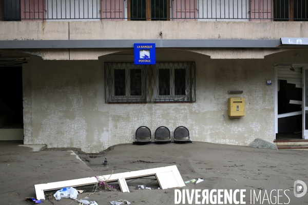 Breil sur Roya le 04/10/2020 Le bureau de Poste du village