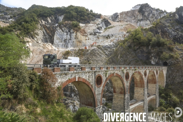 Carrieres de marbre de carrare