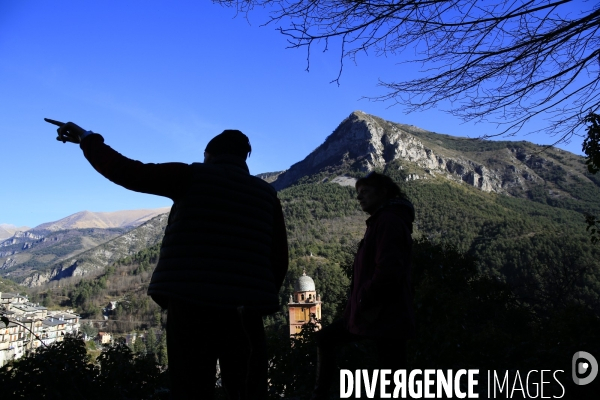 La solidarité dans la vallée de la Roya après le passage de la tempête Alex