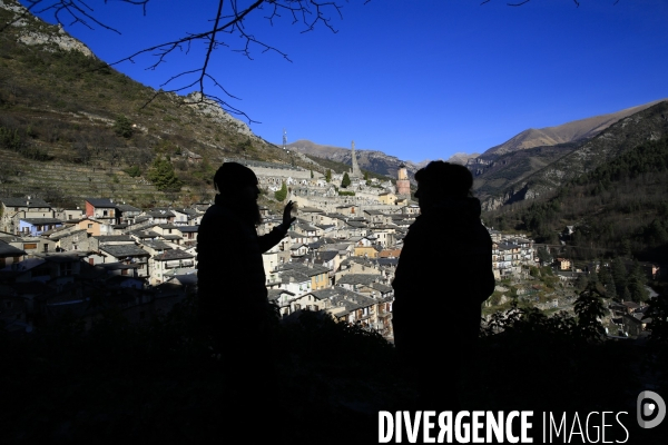 La solidarité dans la vallée de la Roya après le passage de la tempête Alex