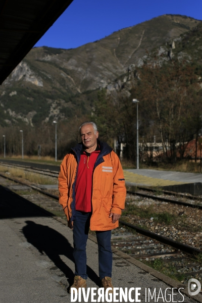 Tende le 26/11/2020  Jean Pierre Vassallo 70 ans maire de Tende