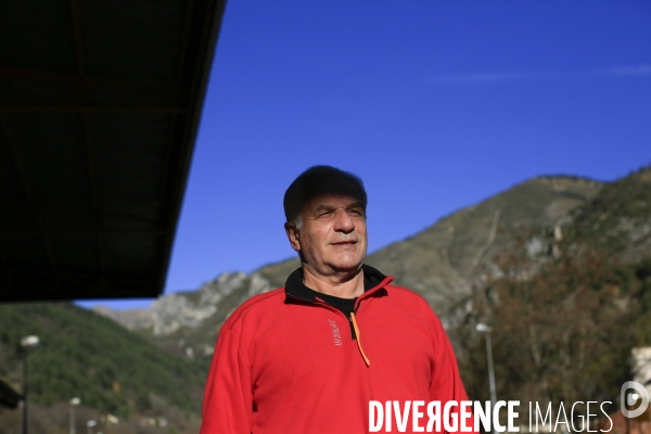 Tende le 26/11/2020  Jean Pierre Vassallo 70 ans maire de Tende