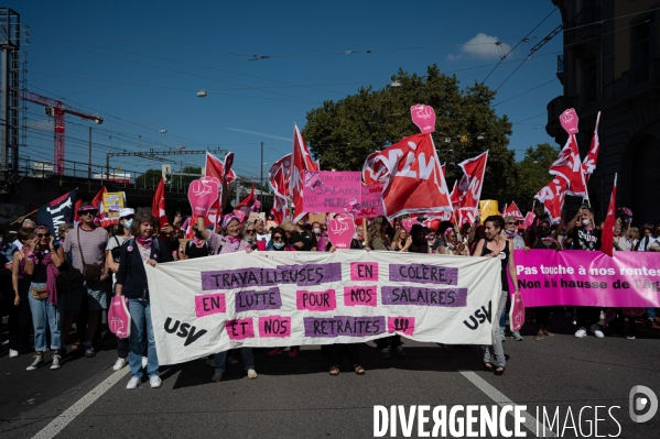 Contre AVS21: l augmentation de l âge de la retraite des femmes