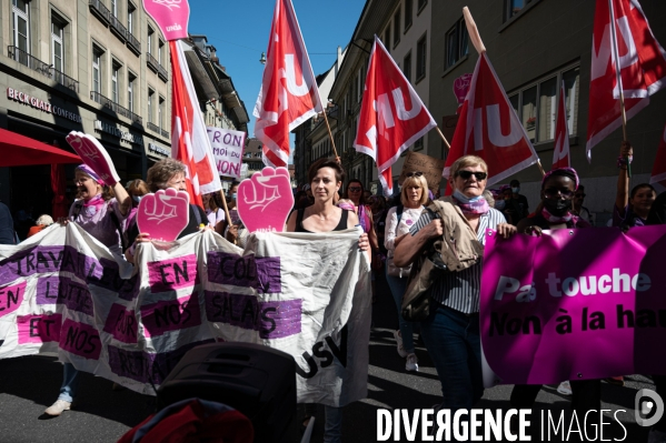 Contre AVS21: l augmentation de l âge de la retraite des femmes