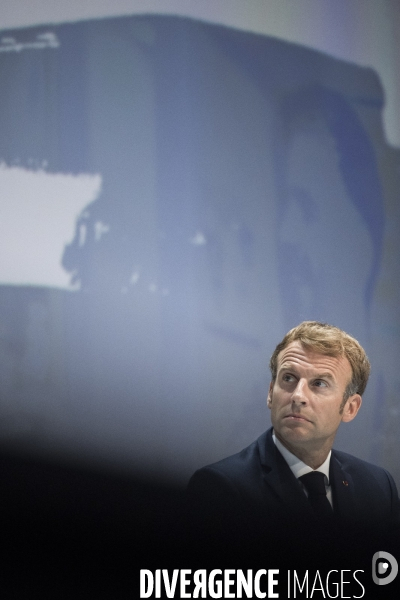 Emmanuel Macron aux rencontres de l U2P