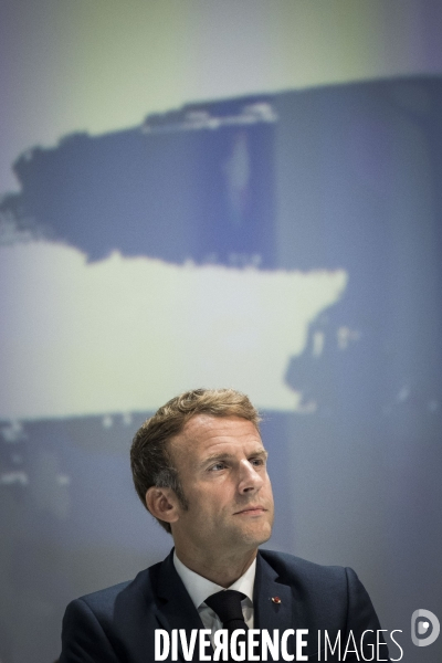 Emmanuel Macron aux rencontres de l U2P