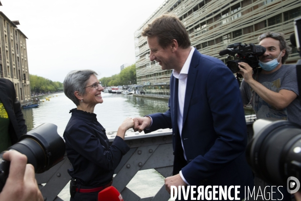 Yannick Jadot et Sandrine Rousseau qualifiés pour le second tour de la primaire écologiste