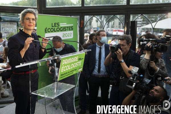 Yannick Jadot et Sandrine Rousseau qualifiés pour le second tour de la primaire écologiste