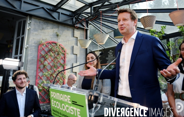 Soiree du premier tour de la primaire d europe ecologie les Verts