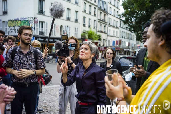 Première tour de la primaire écologiste.