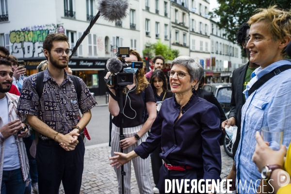 Première tour de la primaire écologiste.