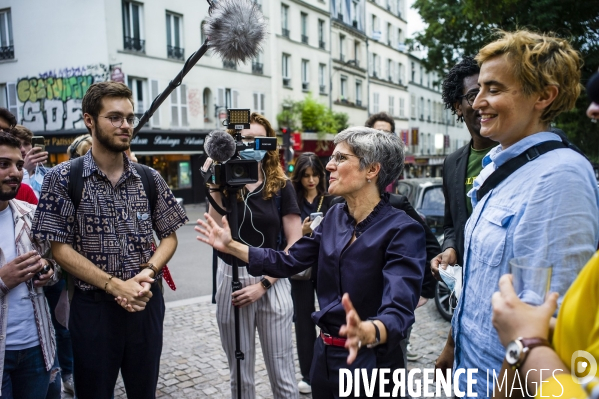 Première tour de la primaire écologiste.