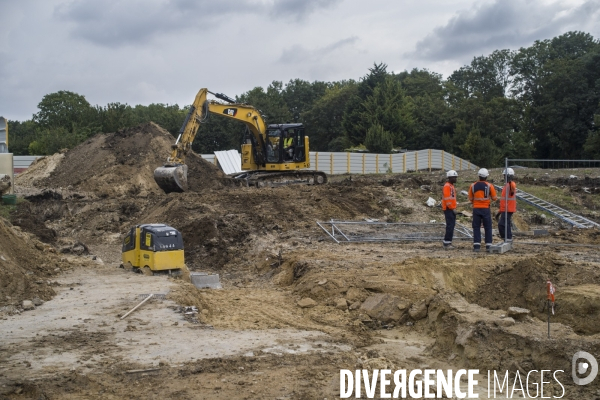 Chantier au jardins des vertus - 20 septembre 2021