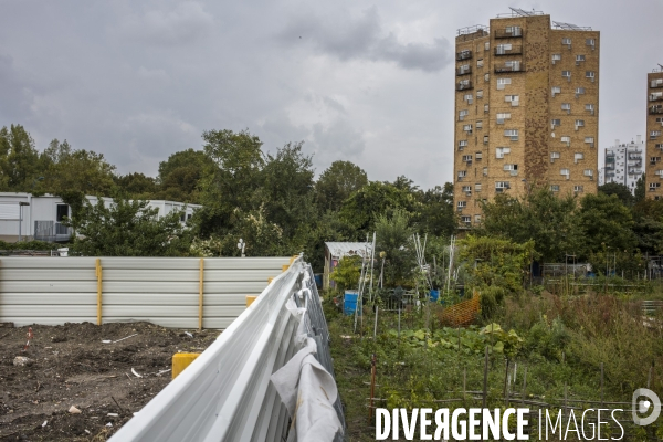 Chantier au jardins des vertus - 20 septembre 2021