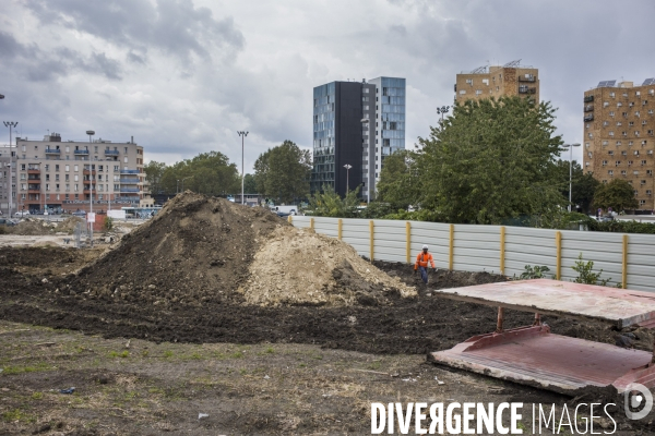 Chantier au jardins des vertus - 20 septembre 2021